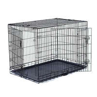 VEBO Collapsible Metal Wire Pet Dog Crate (5 sizes)
