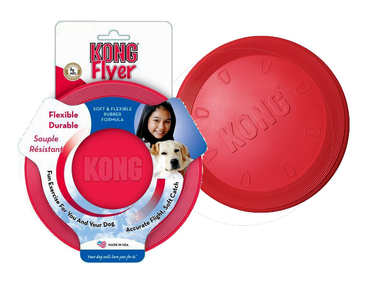 KONG Classic Flyer Dog Toy, Small 