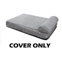 Fleece Cover for Orthopedic Crate Bed