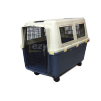 VEBO Airline Plastic Pet Carrier Crate for Medium Dogs (2 sizes)