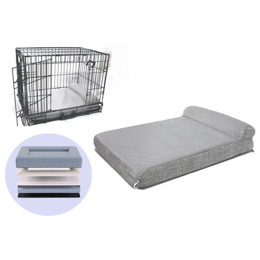 VEBO Orthopedic Dog Bed for Collapsible Wire Crate [Small]