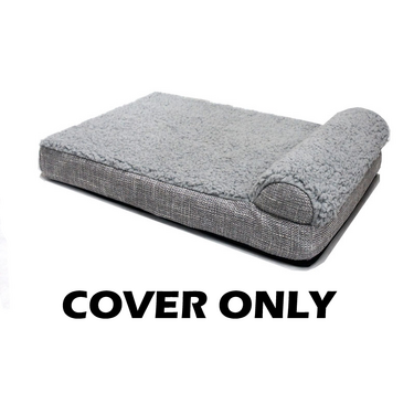 Fleece Cover for Orthopedic Collapsible Wire Crate Bed [Small]